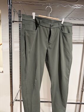 lululemon athletica Men's Olive Green Chinos